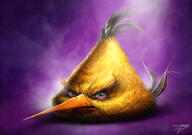 artist:sam_spratt character:chuck realistic_angry_bird // 720x508 // 273KB